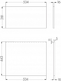 Акватон Тумба с раковиной Лондри 60 R дуб кантри/белая – фотография-11